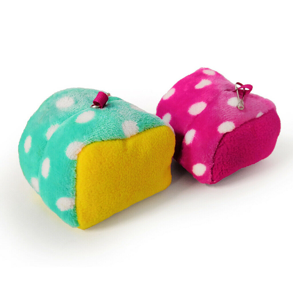 Guinea-Pigs Hamster Bed Hut Nest Tent Short-plus Hanging Cage Cave Pink