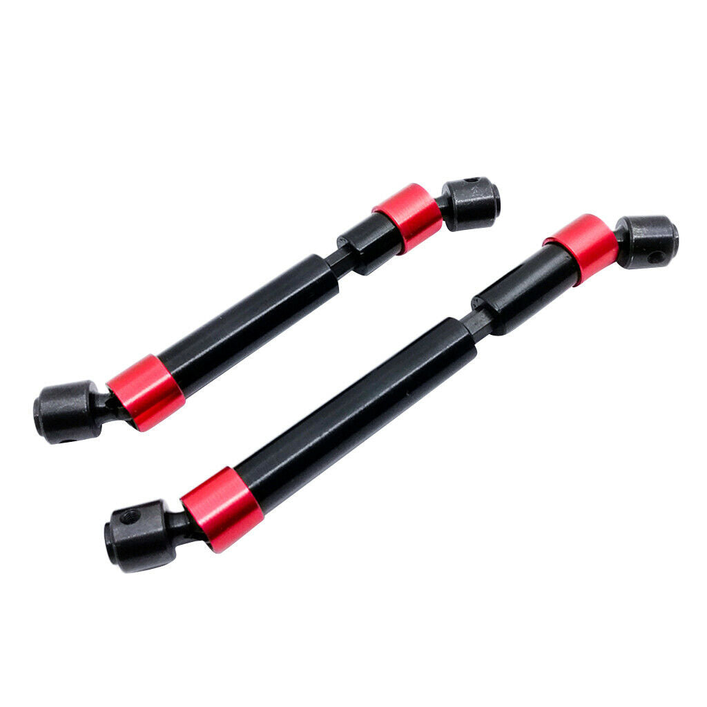 Upgrade Metal Front & Rear Drive Shaft For 1:10  -4 RC Crawler Car