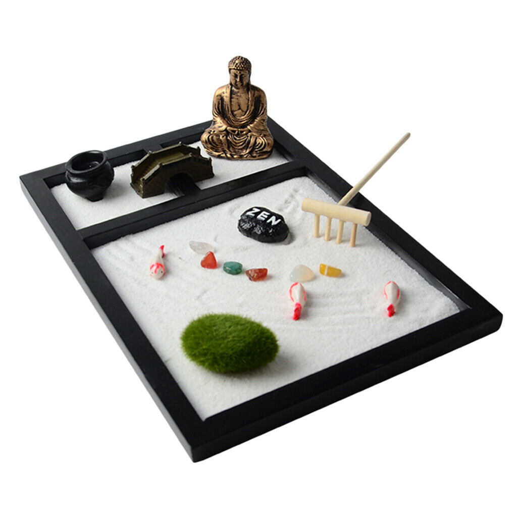 Garden Buddha On A Tablet