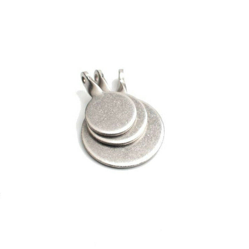 3Pcs Shooting Target 2.5/3/4cm Diameter Stainless Steel Round Bullseye Aim Ou JD