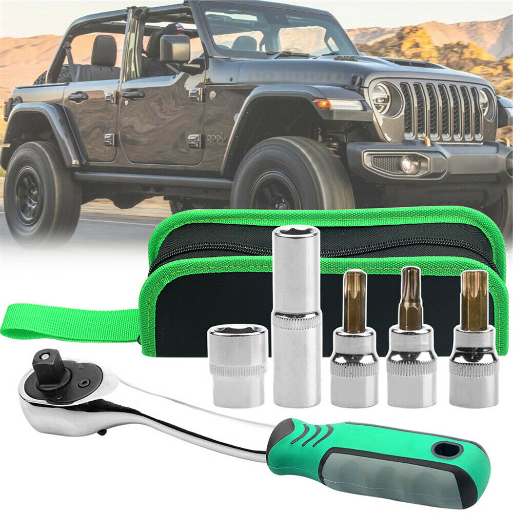 Car Repair Wrench Socket Tool Kit For Jeep Wrangler JL JK 2-4 Doors 2007-2019