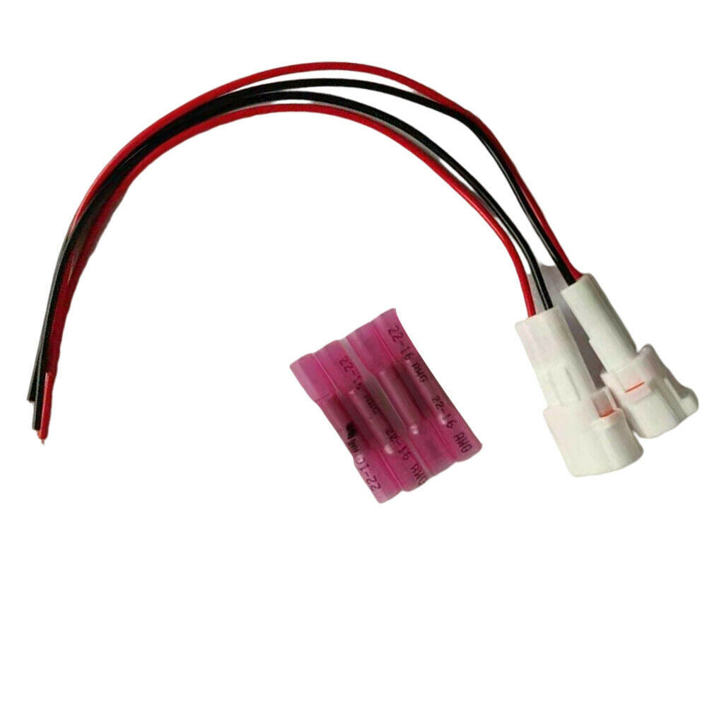 2x Power Lead Kit Plug Connector Cable Fit for Yamaha 850X4 Replace Parts