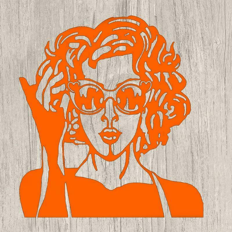 Lady Metal Cutting Dies Stencil DIY Scrapbooking Album Paper Card Template Mold