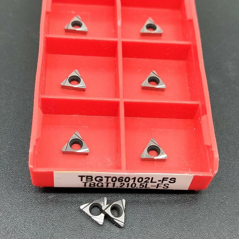 10PCS TBGT060102L-FS BP3000 Indexable CNC Ceramic turning inserts for steel
