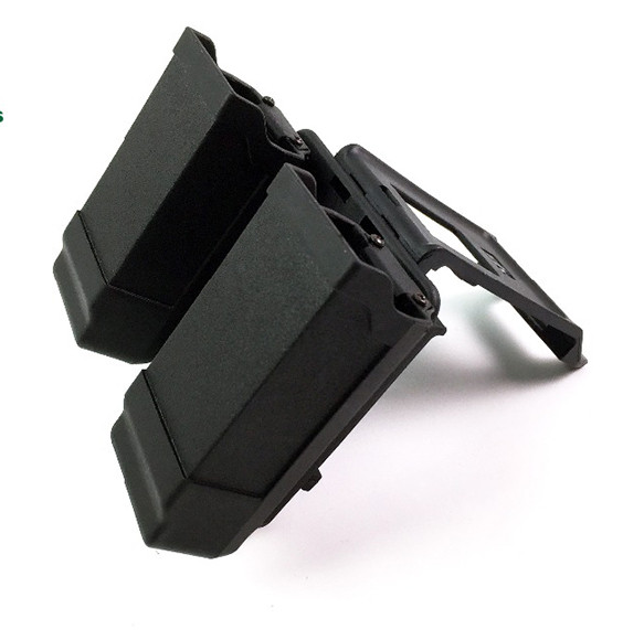 Double Magazine Pouch Holster Pouches For Glock 9mm .40 Cal USP P226 Black