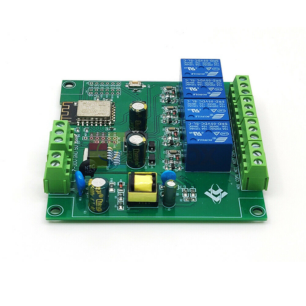 4 Channels Relay Module AC/DC ESP8266 WIFI ESP-12F Development Board