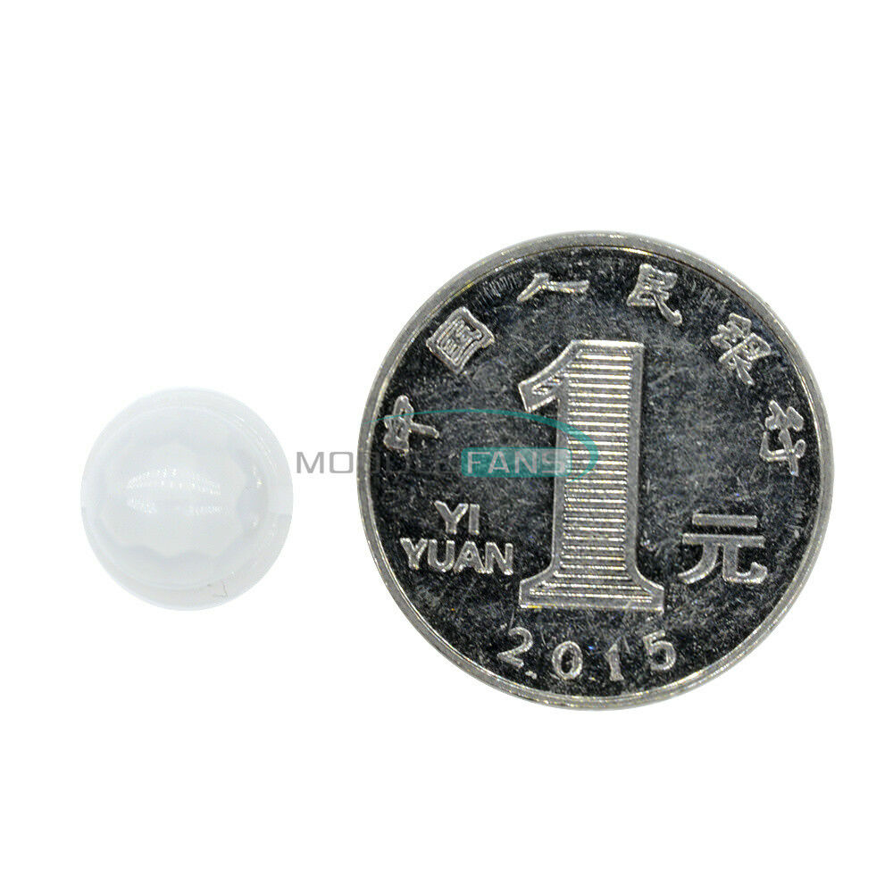 10PCS Infrared Sensor 8308-4 mini White Fresnel Lens body pyroelectric PIR MF