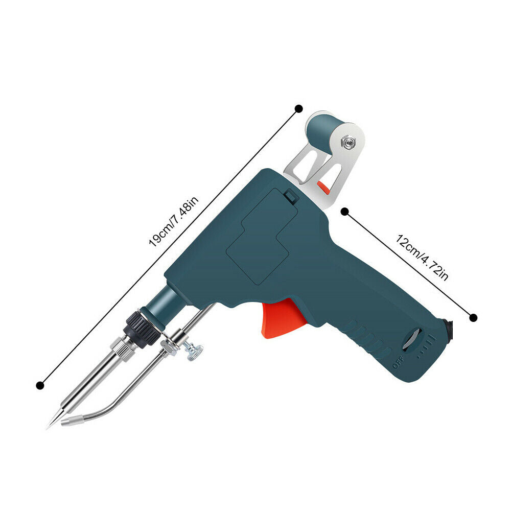 Handheld Automatic Soldering Station Iron Gun Solder Welding Tool 220V 80W