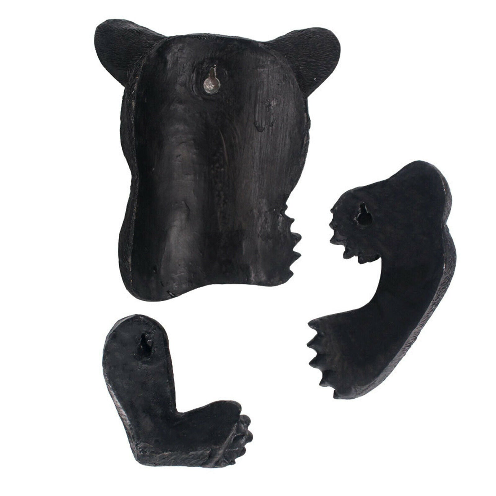 Black Bear Tree Hugger Hanging Sculpture Home Garden Decor Adults Kids Toys