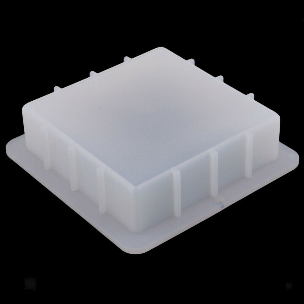 Large 1100ml Soap Mold Silicone Mould Tray For Homemade DIY Pastry Baking Mold