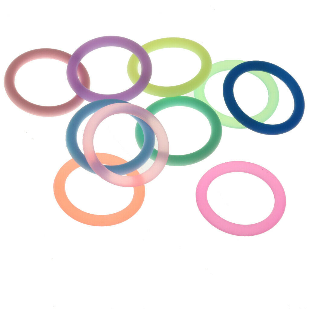 20x Silicone Baby Pacifier Holder Adapter O Ring Dummy Ring Ring