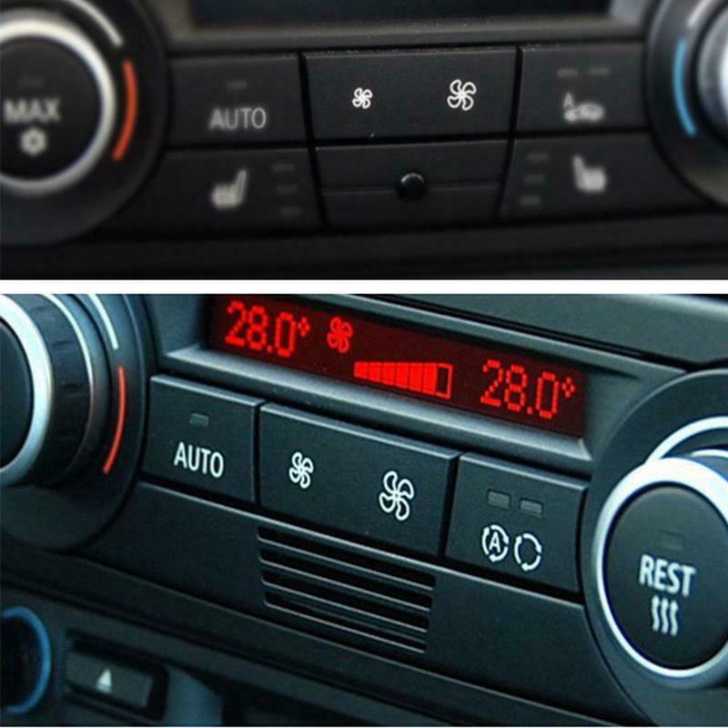 Air Conditioner Control Panel Repair Fan Button Switch for  E90 F25 X1 X3 E84 B7