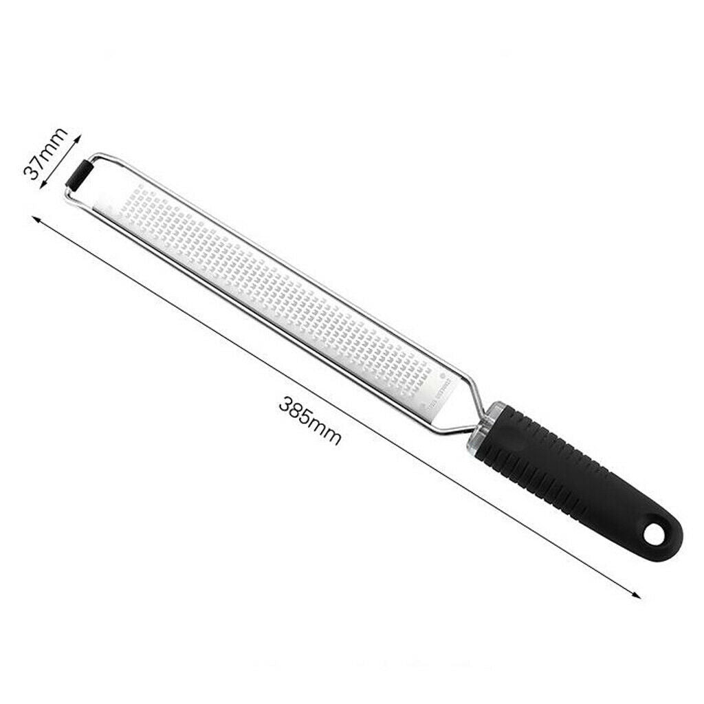 1Pcs Ginger Grater Cheese Grater Zester Hand Held Flat Grater Stainless Steel