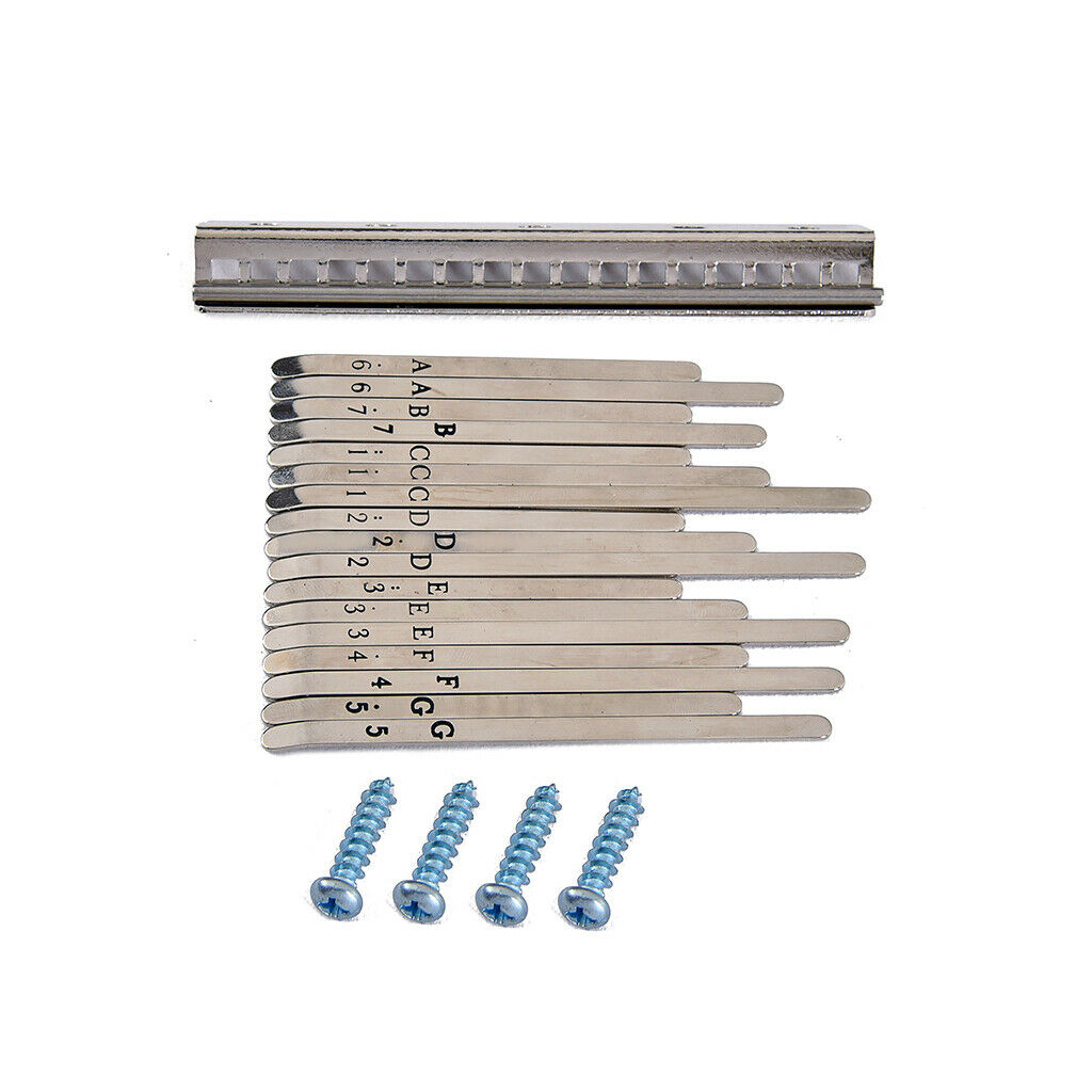 1 Set 17 Keys Kalimba Mbira Thumb Piano DIY Keys