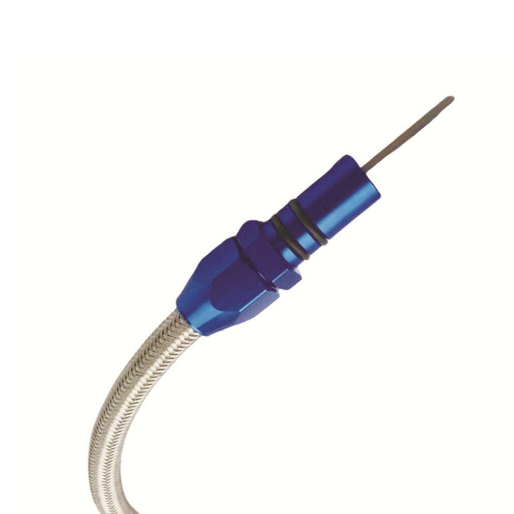 Flexible Transmission Dipstick for Chevy GM TH350 Durable Blue 22x21.5x11cm