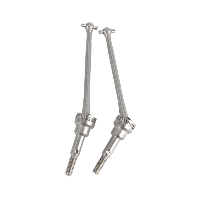 2Pcs Metal Front Drive Shaft CVD 0090 for WLtoys 12428 12423 1/12 RC Car Cler Z1