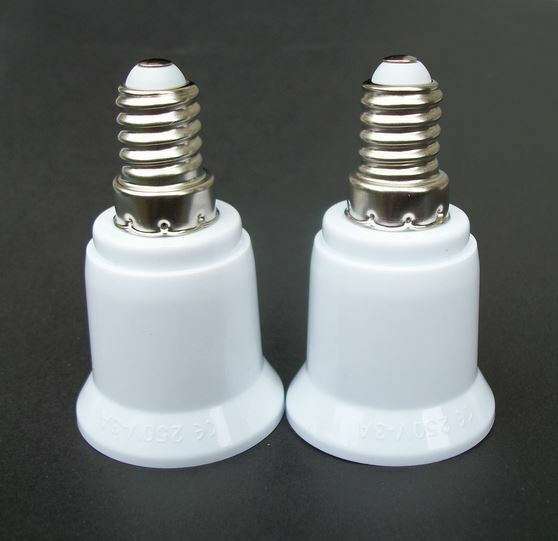 Popular 5X E14 to E27 Base LED Light Lamp Bulb Adapter Converter Screw So.l8