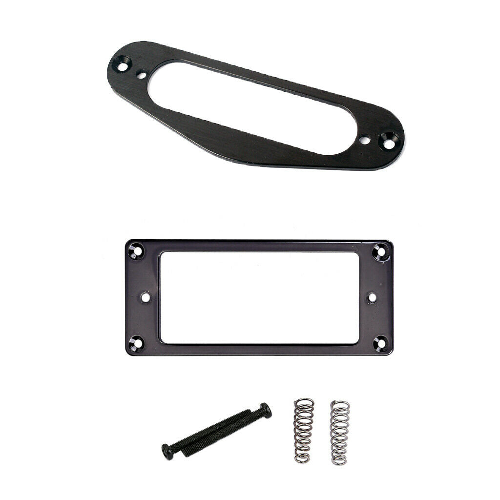 2pcs Solid Pickup Ring with Screws Rings for LP SG ST Electric Guitar Parts