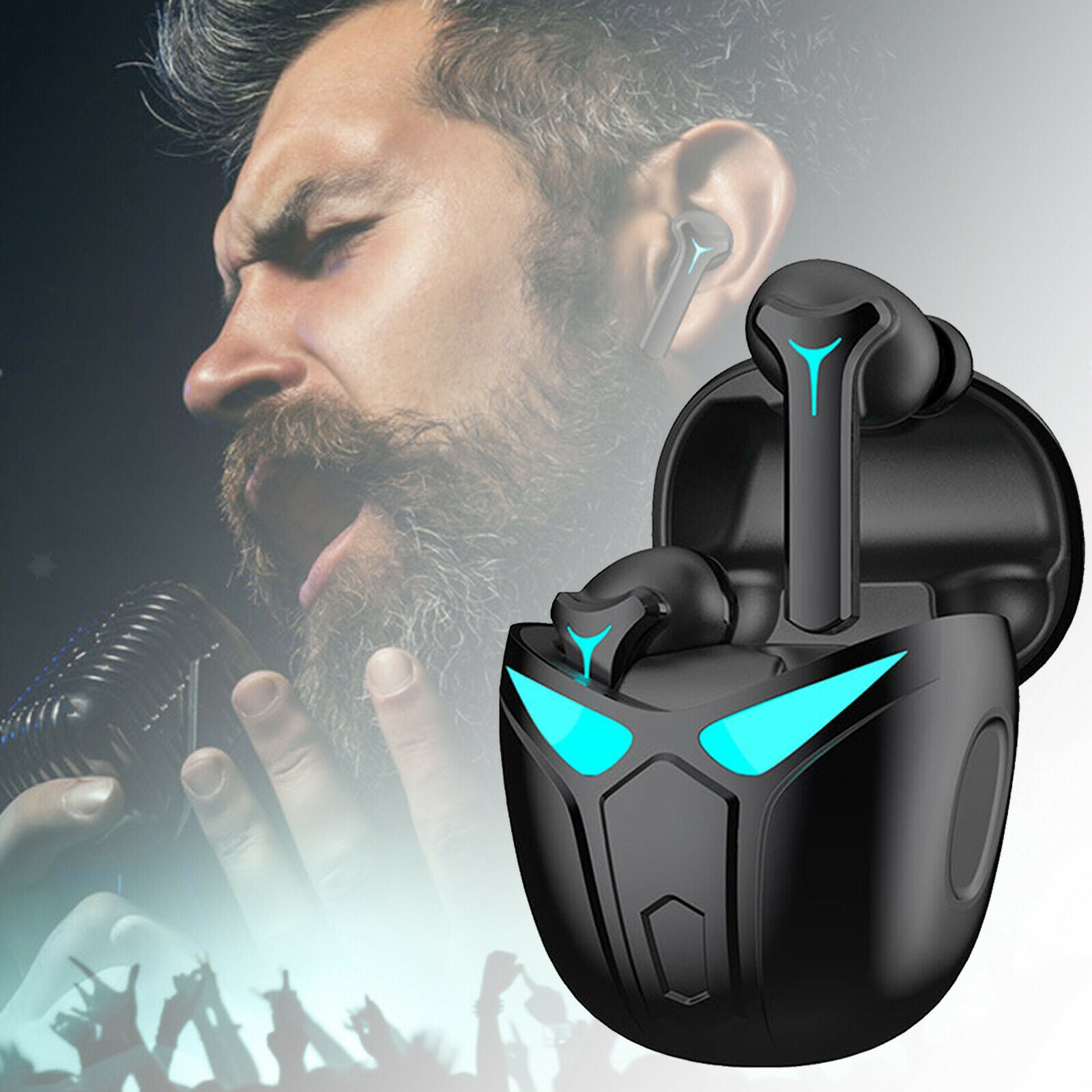Bluetooth Gaming Wireless Earbuds Waterproof Low Latency Sport Running Gamer