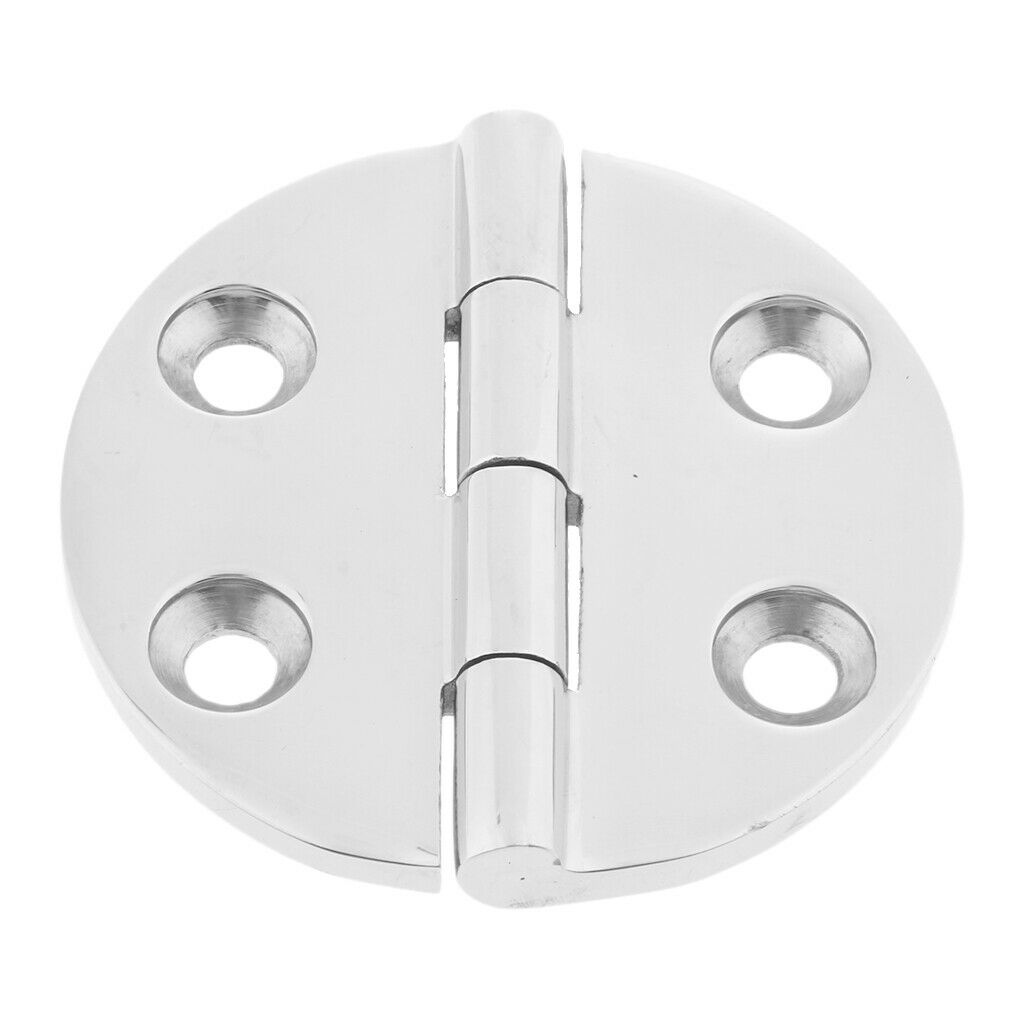 Stainless Steel 316 Heavy Round Hinge 64mm 2 1/2" Door / Hatch
