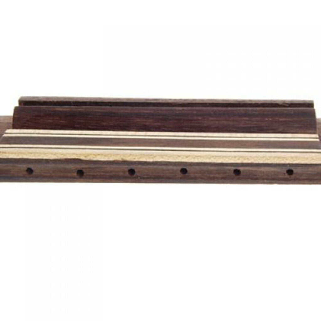 1pc Durable Rosewood Guitar Bridge Hardwood for Classical Guitar Accs Parts