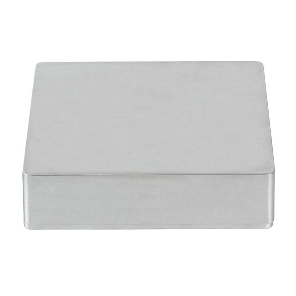 Aluminum Stomp Box Storage Guitar Effect Pedal Part Guitar Kits 14.5x12x4cm