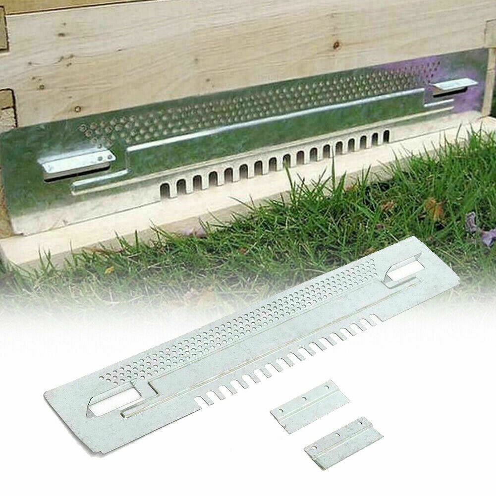 Bee Hive Sliding Mouse Guard Travel Gate Door Entrance Beekeeping Equipment New