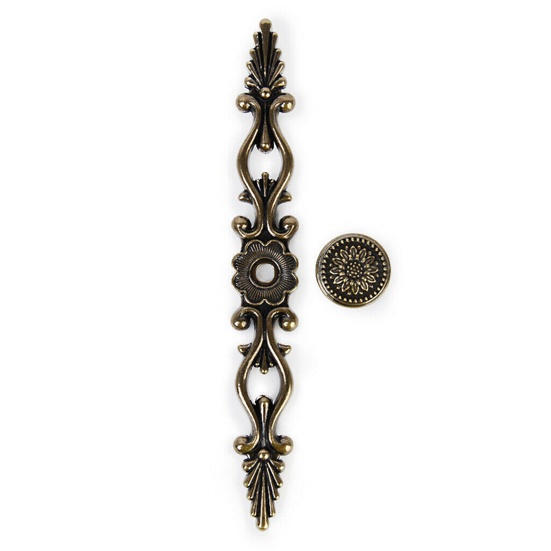 Beautiful Dresser Cabinet Door Pull Handle for Home Office Ornament Bronze