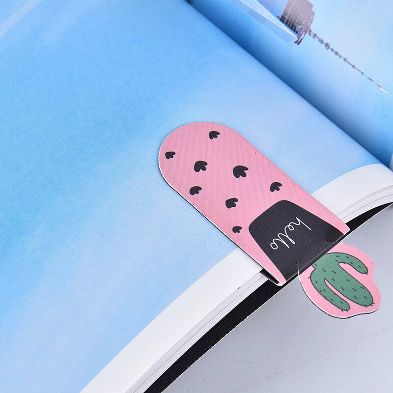 1set/3pcs Fresh Cactus Books Marker of Page Stationery School Office Supp.l8