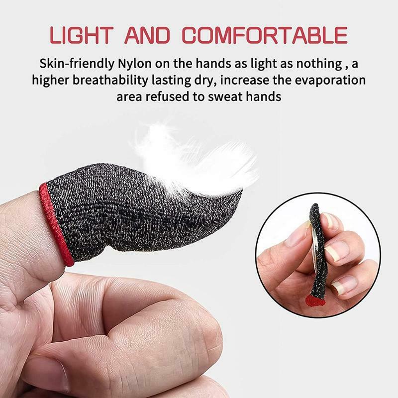 Games Touchscreen Finger Sleeve Extremely Thin Anti-Sweat Finger Sleeve
