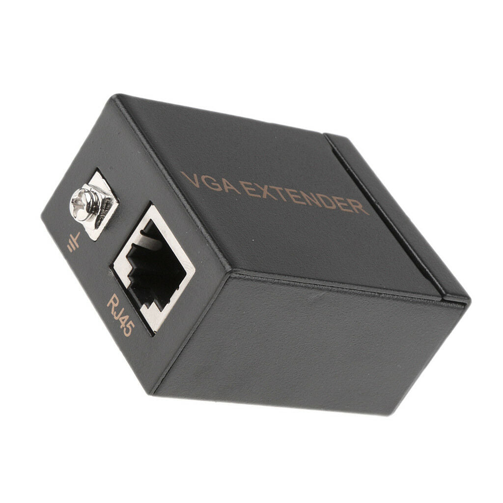 VGA Extender Repeater Over Cat5e/6 Cable up to 60M VGA UTP Extender for HDTV