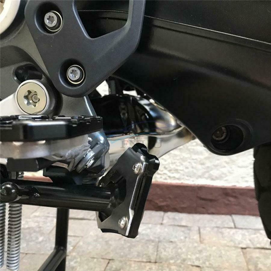 1× Aluminum Side Stand Enlarger Extension Plate For BMW R1250 GS Adventure 18-19