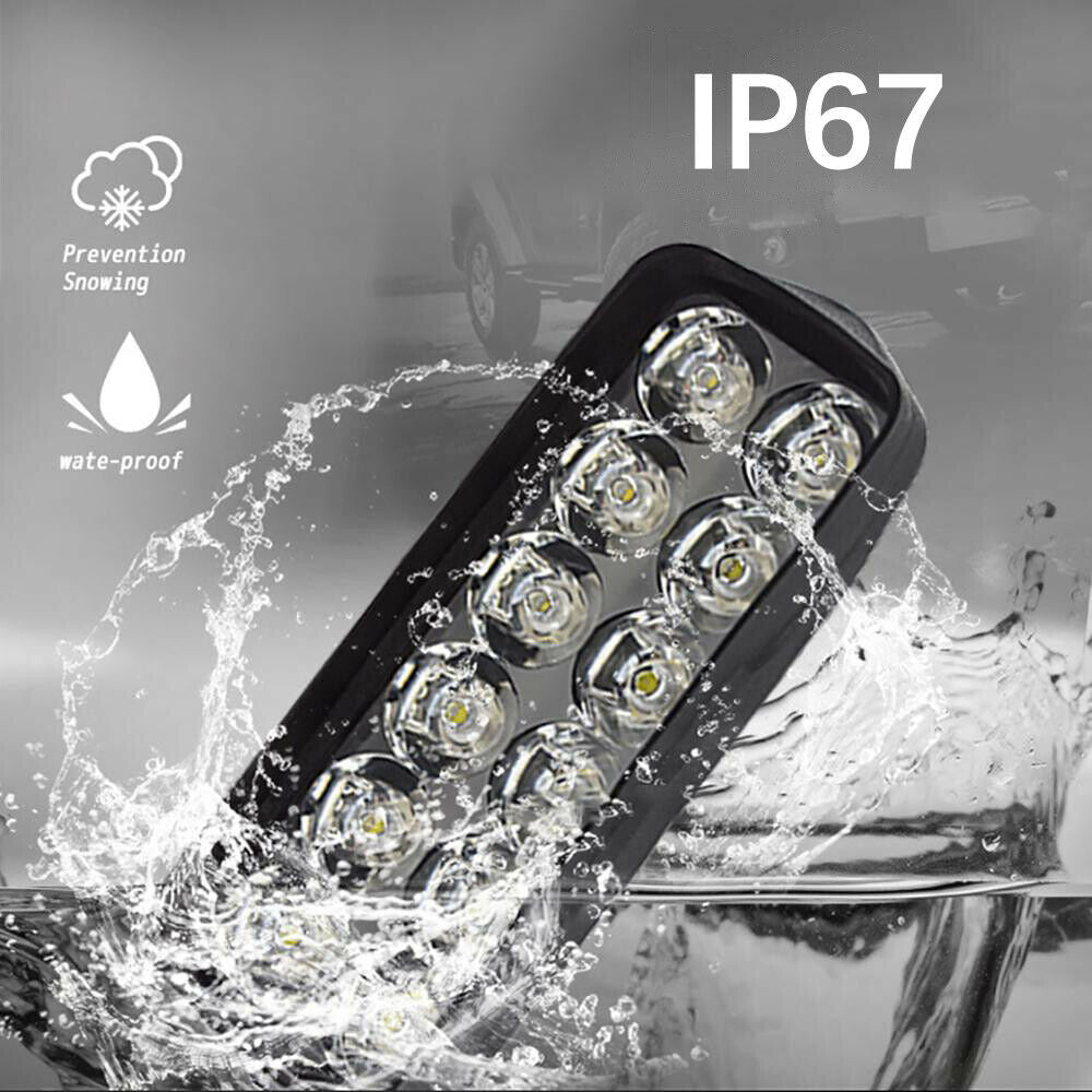 1pcs 20W Car Spot Beam LED Work Light Bar Lamp Driving Fog Offroad SUV Truck
