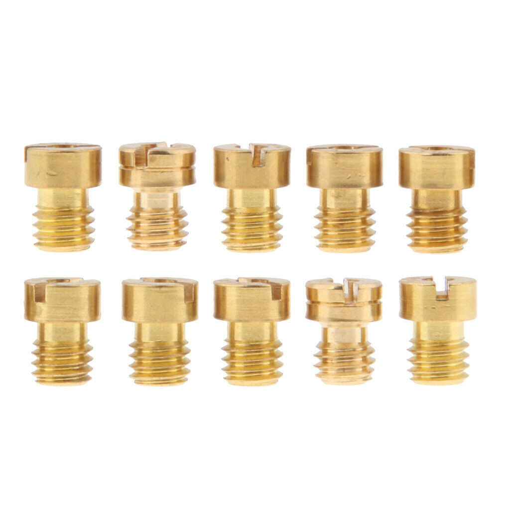 40pcs Carburetor Main Jet Parts 110 112 116 fit for PWK Carburetor 8mm