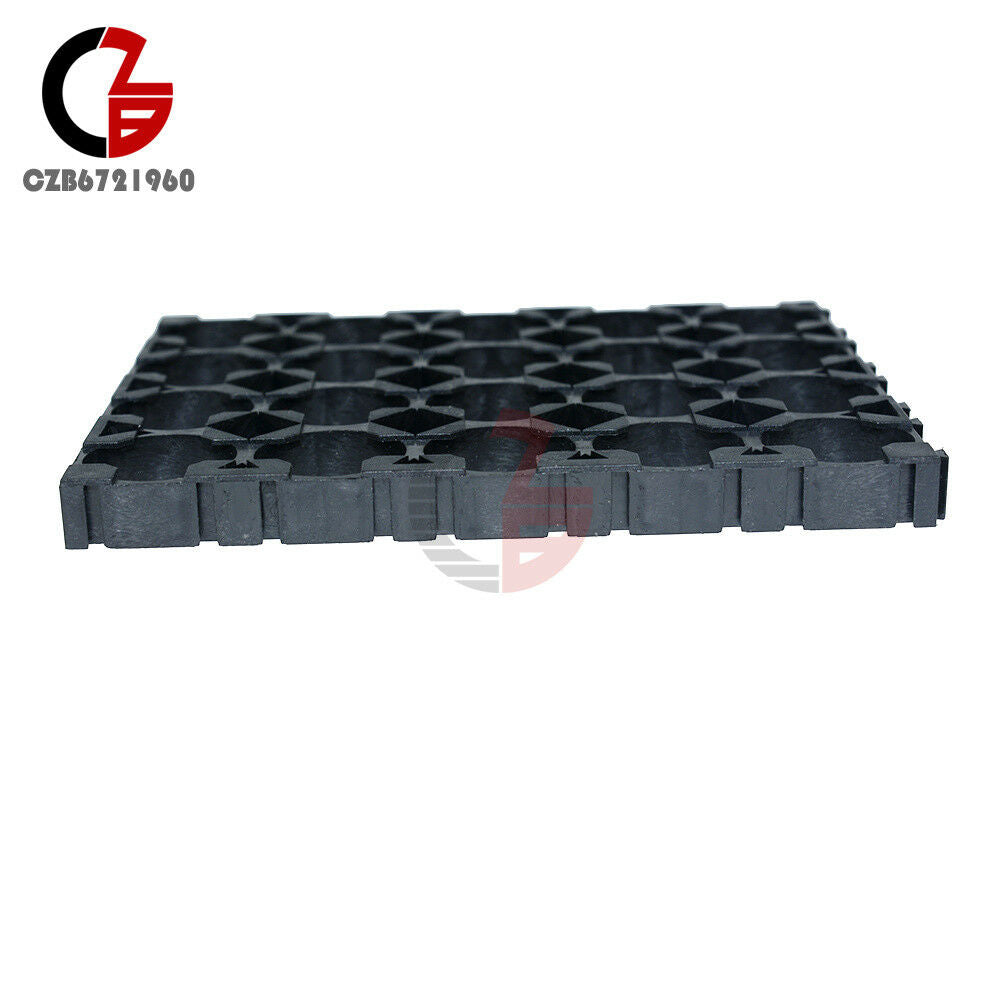 2PCS 18650 Battery 4x5 Cell Spacer Radiating Shell Pack Plastic Heat Holder