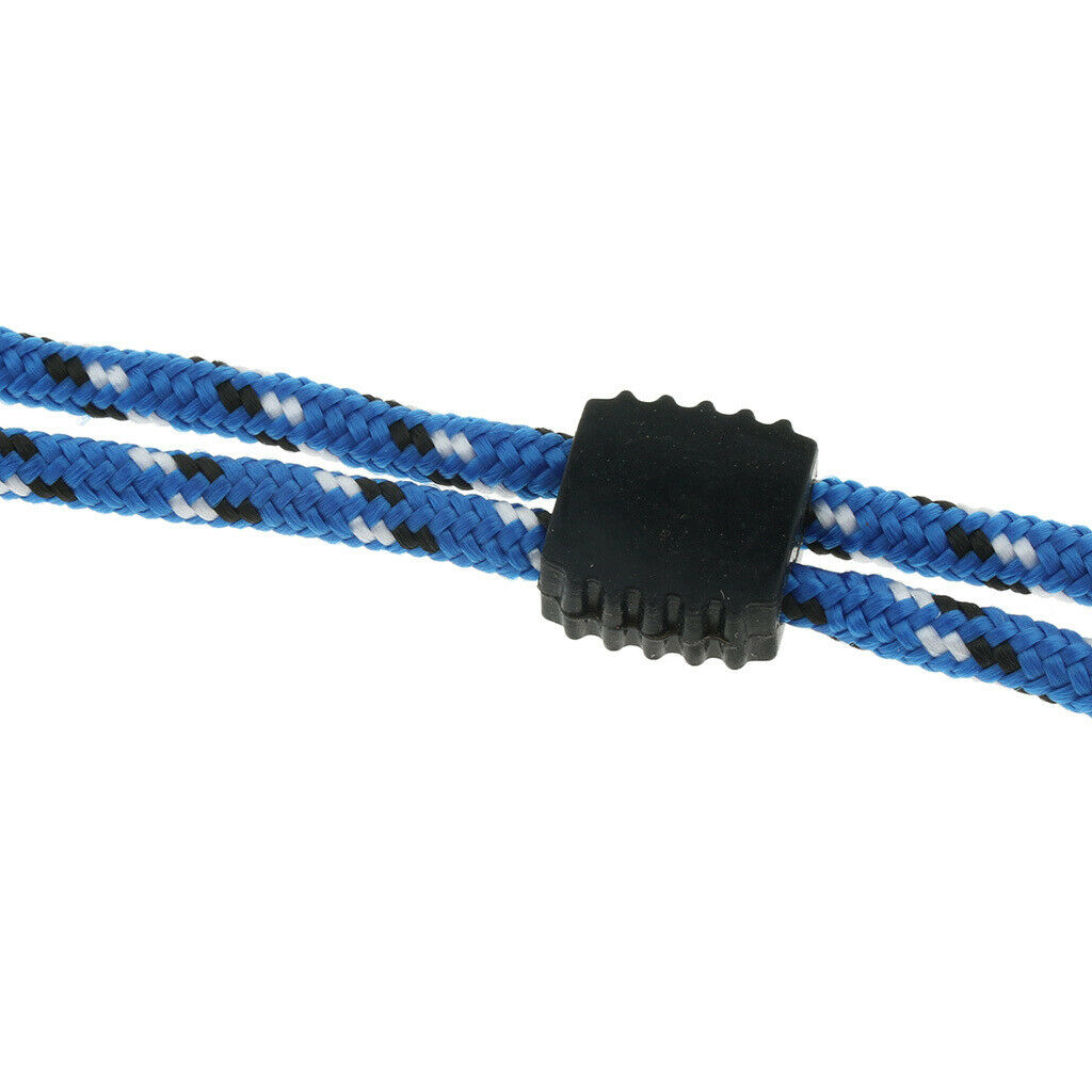 5 Pieces Adjustable Anti-slip Sunglasses Strap Glasses Neck Cord Blue