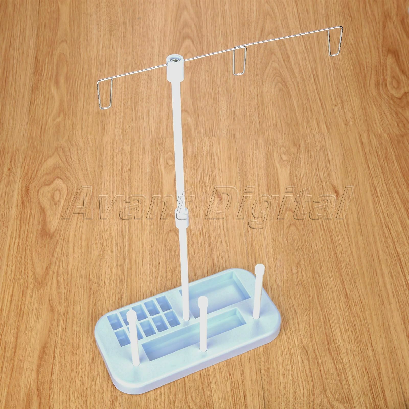 3 Embroidery Thread Spool Stand Rack Line for Home Sewing Machine Sew Quilting