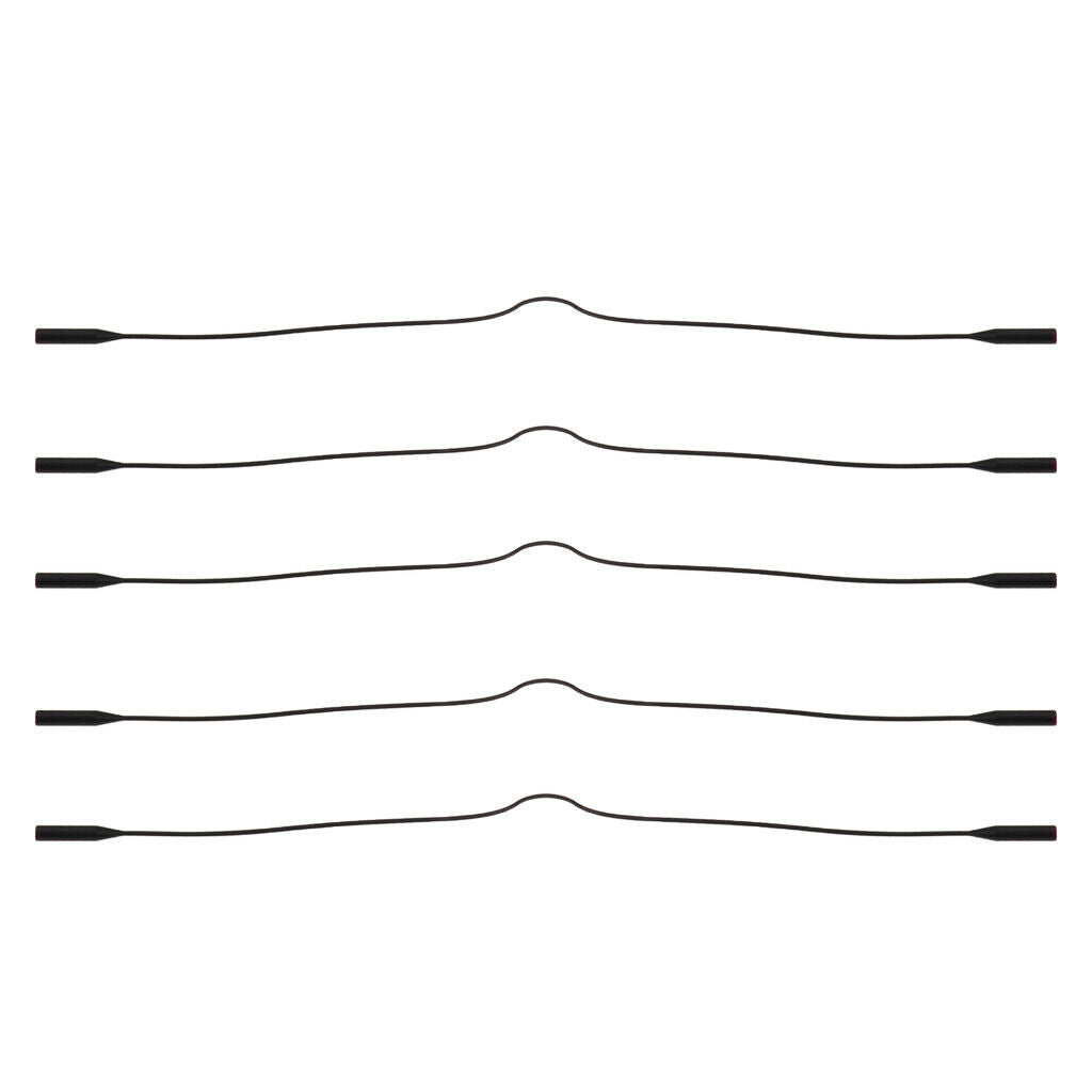 15 Pieces Silicone Eyeglass Strap Eyewear Retainers Sports Anti-slip Elastic