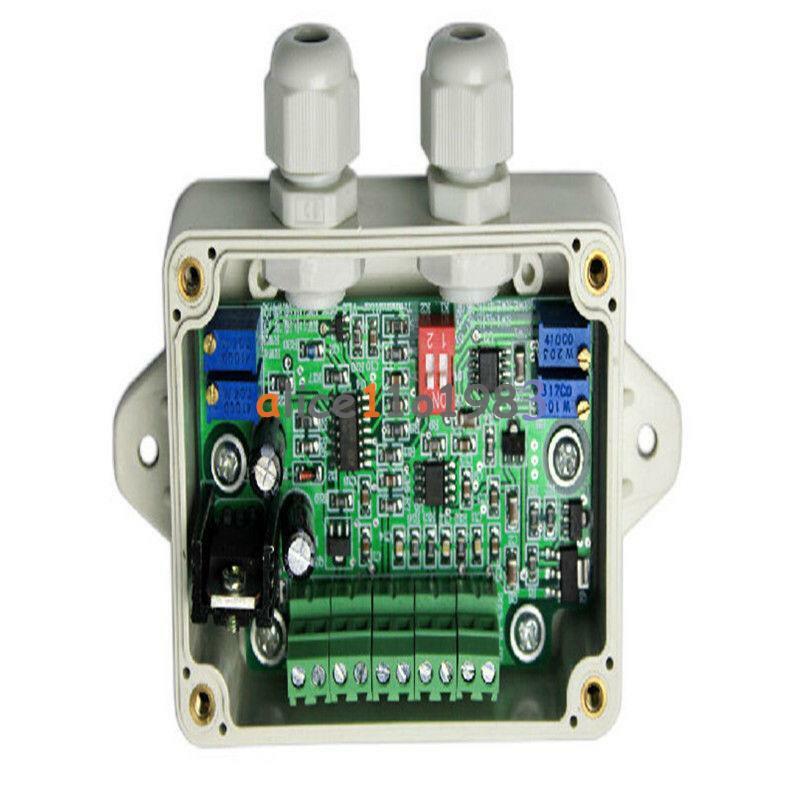 0-5V(10V)/4-20mA Load Cell sensor Amplifier Transmitter Strain Gauge Transducer