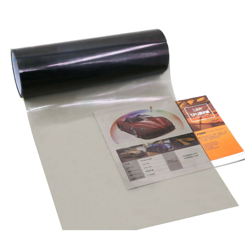 Car Headlight Tint Film Light Tint Wrap for Car/Moto Automotive 30 x 100cm