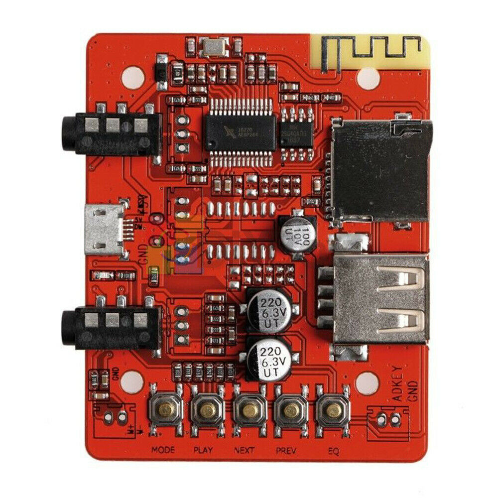 5V Wireless Receiver Board Module Bluetooth Audio For Amplifier Stereo