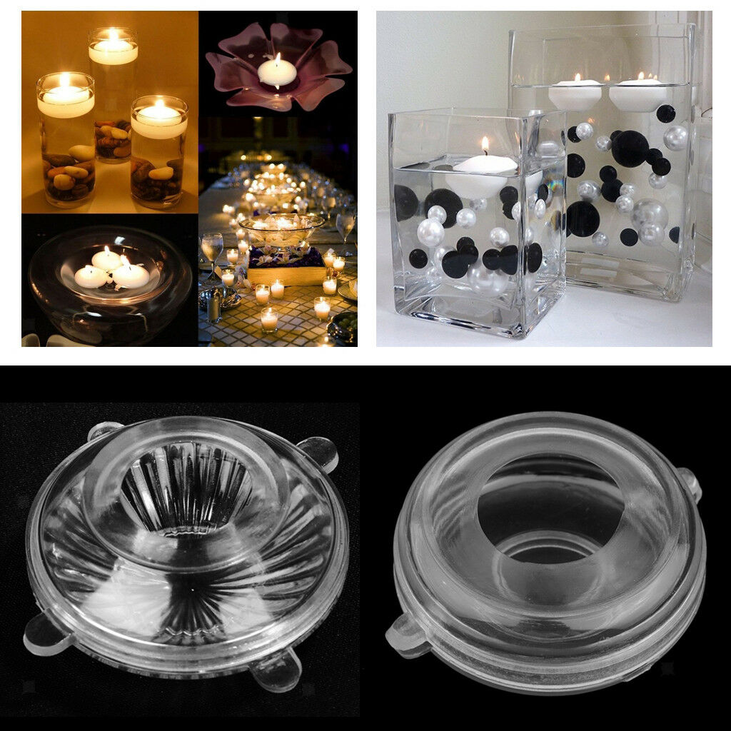2x High Temperature Resistance Floating Candle Craft Making Mold Soap Moulds