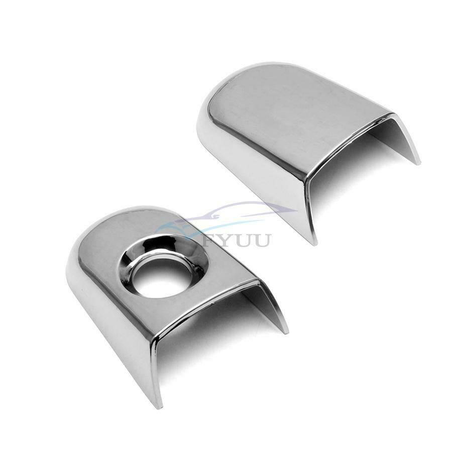 8× Weatherproof Side Door Handle Cover Trim For Chevy Tahoe Suburban Yukon 15-18
