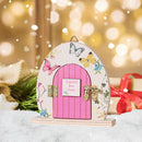 Butterfly Fairy Pink Cute Wooden Door Ornaments Home Desktop Art Decoration Gift