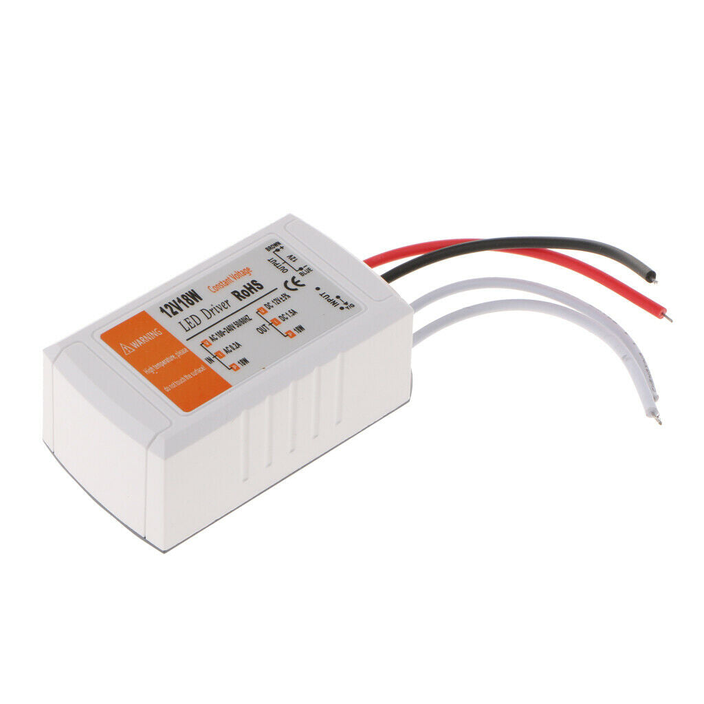 Outdoor LED Transformer , LED Driver to 12V DC Output , for LED Light 18W