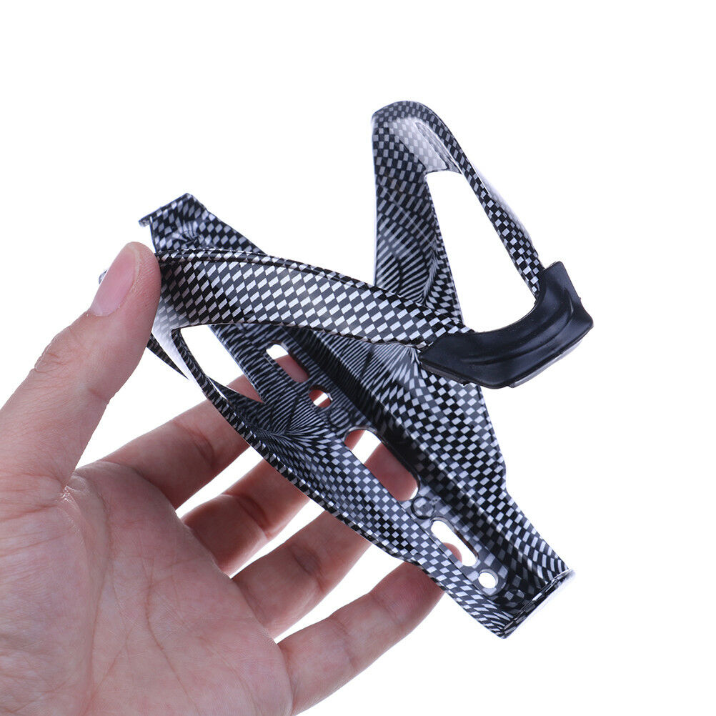 Carbon Fiber Road  Bicycle Bike Cycling Water Bottle Drinks Holder Rack Cage Lt