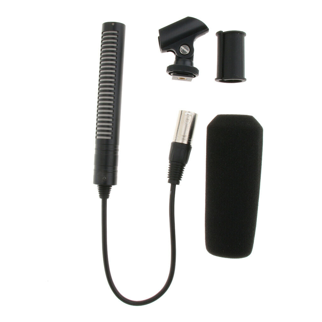 Shotgun Interview Microphone Condenser Mic For Meeting Conference