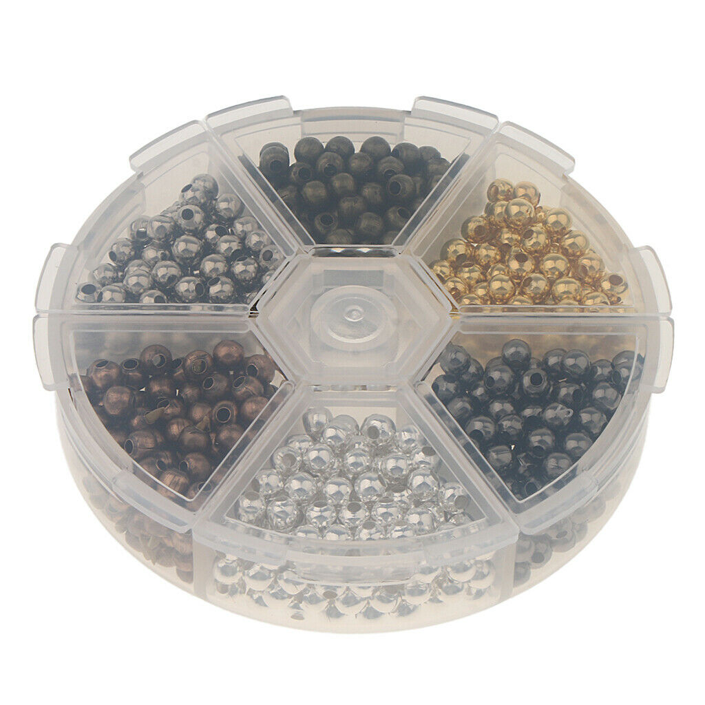Over 948 Pcs Stainless Steel Loose Beads DIY Necklace Earring Spacer