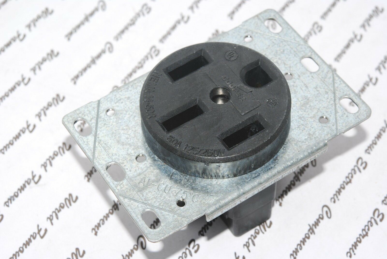 1pcs - COOPER 1258-SP NEMA 14-50R 50A 125/250V Receptacle Outlet