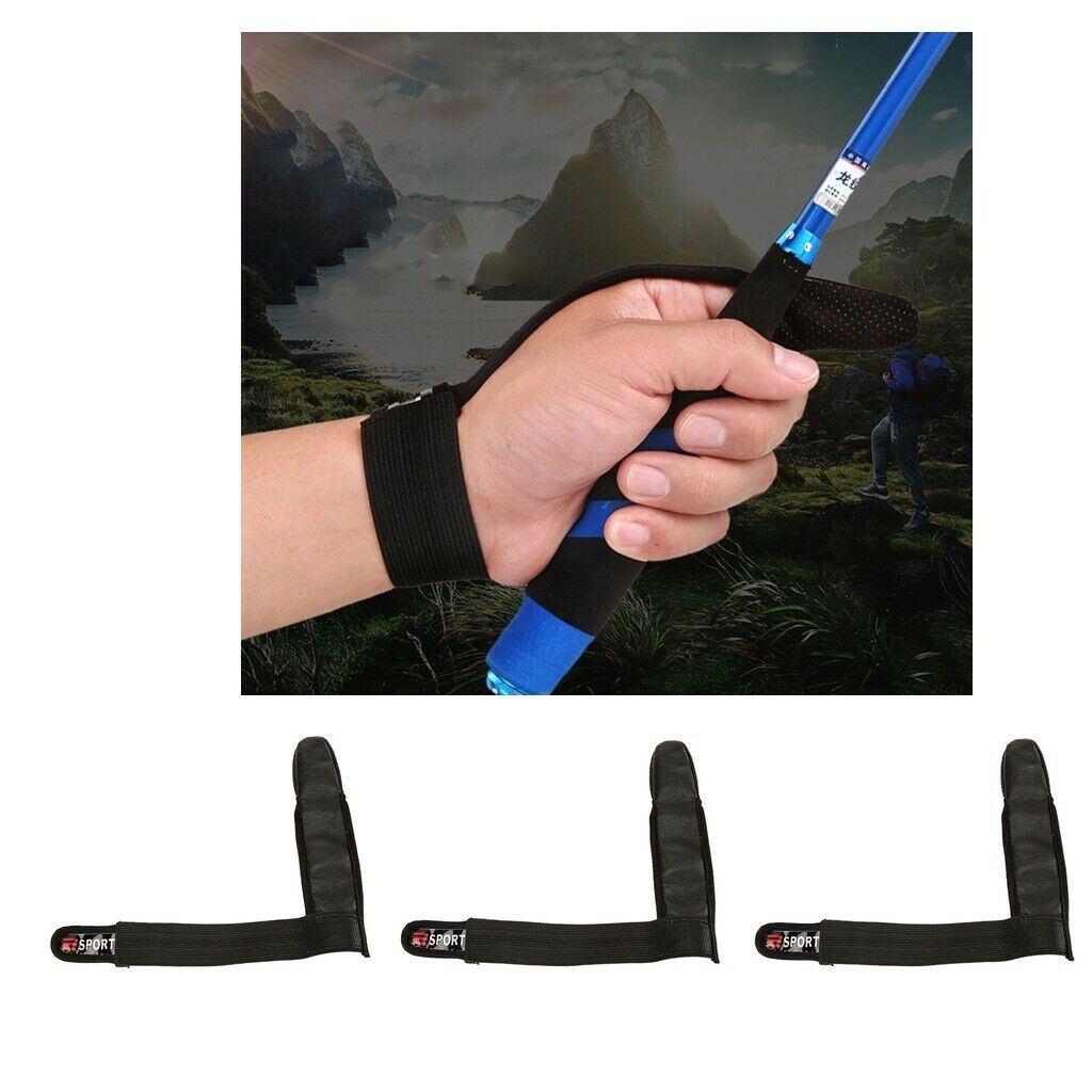 3x Fishing Glove One Finger Stall Finger Saltwater Trolling Index Protector